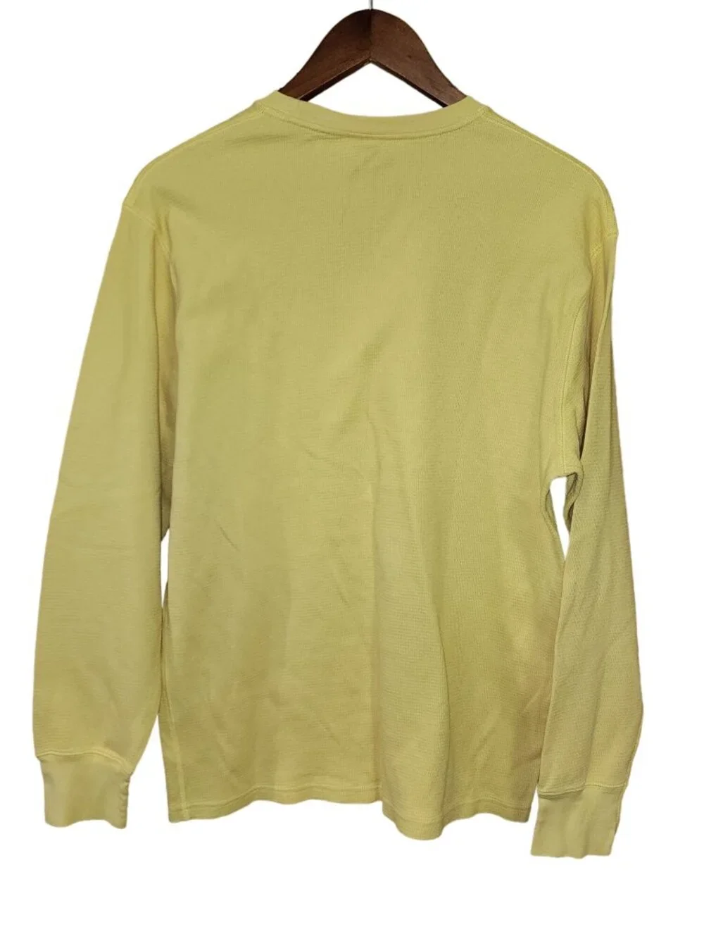 Polo Ralph Lauren Yellow thermal Sleepwear top Mens size L